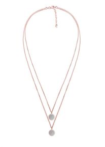 Elli, Damen Kette 'Geo, Layer', Rosegold