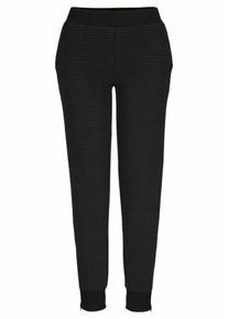 Bench, Damen Relaxhose, Dunkelgrau / Schwarz