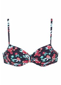 Lascana, Damen Bügel-Top, Navy / Türkis / Rot / Weiß