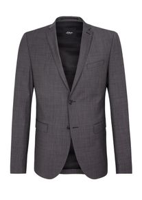 s.Oliver BLACK LABEL, Herren Sakko, Basaltgrau