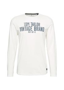 Tom Tailor, Herren Shirt, Navy / Weiß