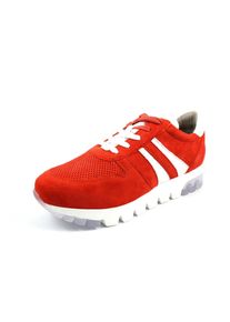 Tamaris, Damen Schnürschuhe, Rot / Weiß