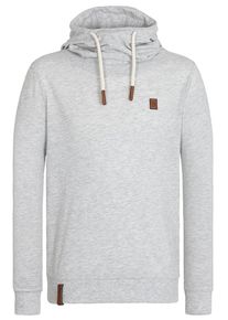 Naketano, Herren Sweatshirt 'Diese Nüsse', Grau