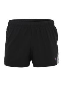 Champion Authentic Athletic Apparel, Herren Shorts, Graumeliert / Schwarz