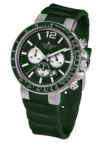 Jacques Lemans, Damen Chronograph 'Milano', Dunkelgrün