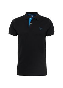 Gant, Herren Poloshirt 'Rugger', Royalblau / Schwarz