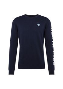 North Sails, Herren Pullover, Dunkelblau / Weiß