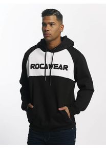 Rocawear, Herren Kapuzenpullover 'Hoody Font', Schwarz