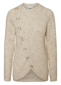 MAMALICIOUS, Damen Pullover, Beige