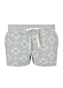 Skiny, Damen Shorts 'Roots Sleep', Graumeliert / Mischfarben