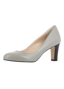 Evita, Damen Pumps, Silbergrau