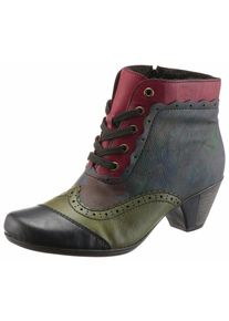 Rieker, Damen Winterstiefelette, Blau / Gr&uuml;n / Bordeaux