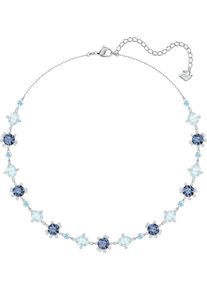 Swarovski, Damen Kette 'Olive 5480481', Marine / Hellblau / Silber