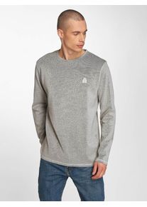 Just Rhyse, Herren Longsleeve Casma in melierter Optik, Grau