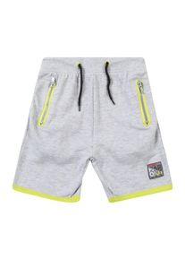 Blue Seven, Shorts, Neongelb / Graumeliert