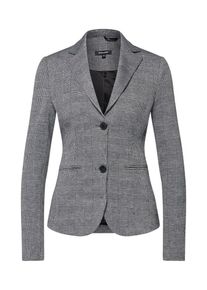 More & More MORE & MORE, Damen Blazer, Silbergrau / Schwarz