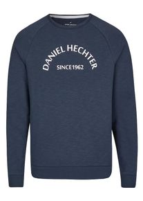 Daniel Hechter, Herren Sweatshirt, Dunkelblau / Wei&szlig;