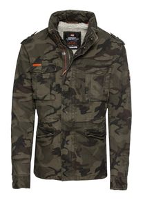 Superdry, Herren Jacke 'CLASSIC ROOKIE MILITARY JACKET', Grün