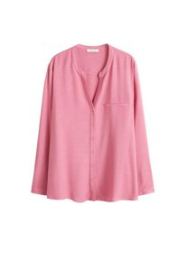 Violeta by Mango, Damen Bluse 'Ruth4', Pinkmeliert