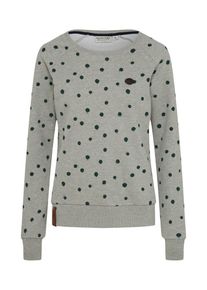 Naketano, Damen Pullover 'Kokosnusskarl', Grau / Tanne