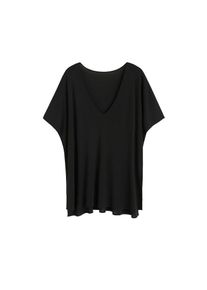 Mango, Damen T-shirt 'Picted-I', Schwarz