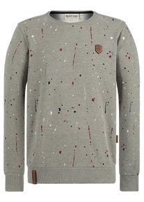 Naketano, Herren Sweatshirt, Graumeliert
