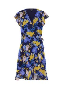 Banana Republic, Damen Kleid 'RUFFLE', Blau