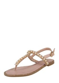 Tom Tailor, Damen Sandale, Nude