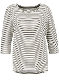 Taifun, Damen T-Shirt, Oliv / Schwarz / Weiß
