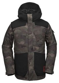 Volcom, Herren Jacke 'Inferno', Braun / Schwarz