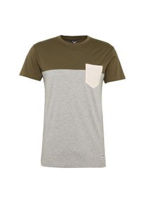 Iriedaily, Herren T-Shirt, Beige / Hellgrau / Oliv