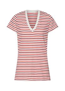 GAP, Damen Shirt, Rot / Weiß