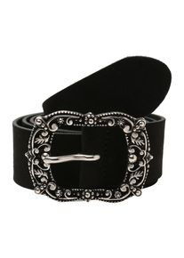 Vanzetti, Damen Gürtel 4.0cm, Schwarz