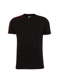 Urban Classics, Herren T-Shirt, Grün / Rot / Schwarz