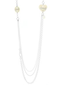 Guess, Damen Halskette, Silber