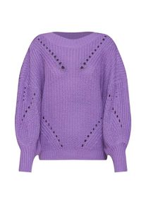 Vila, Damen Pullover 'BALLOON', Lila