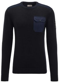 PETROL INDUSTRIES, Herren Pullover, Schwarz