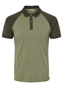 Only & Sons Only & Sons, Herren Poloshirt, Oliv / Dunkelgrün