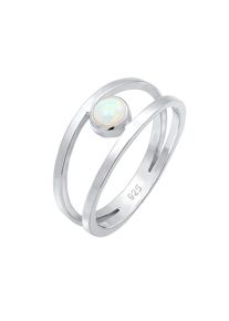 Elli, Damen Ring 'Opal', Silber