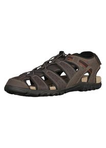 Geox, Herren Sandalen, Braun / Schoko / Mokka