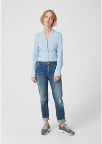 s.Oliver RED LABEL, Damen Stretchbluse, Hellblau