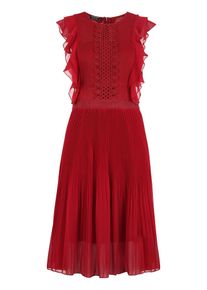 Apart, Damen Cocktailkleid, Burgunder