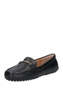 Lauren by Ralph Lauren Lauren Ralph Lauren, Damen Slipper 'Briony leather', Schwarz