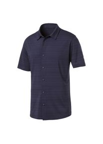 Puma, Herren Hemd 'Breezer', Nachtblau / Grau