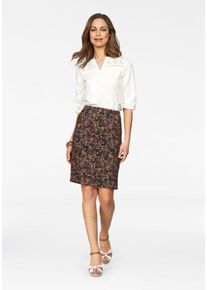 Boysen's BOYSEN'S, Damen Shirtbluse, Wollweiß