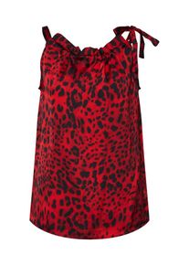 Love & Divine Love & Divine, Damen Top 'Love244-7', Rot / Schwarz