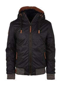 Naketano, Herren Winterjacke 'Gingerbread Man', Schwarz