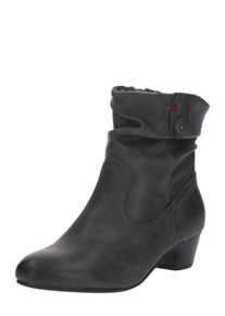 s.Oliver RED LABEL, Damen Stiefelette 'Cowboy', Basaltgrau