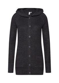 Q/S Designed By, Damen Strickjacke, Anthrazit