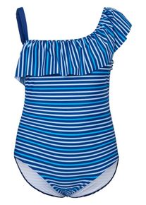 JUNAROSE, Damen Badeanzug, Blau / Neonblau / Hellblau